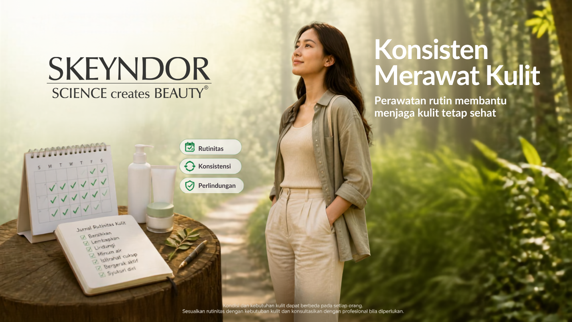 Dari Lahan Gersang Jadi Hutan Hijau, Sebuah Pelajaran tentang Konsistensi untuk Kulit Sehat